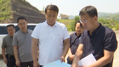 山西吉县县委书记赵松强调研壶口景区污水处理厂项目 力推黄河流域生态保护